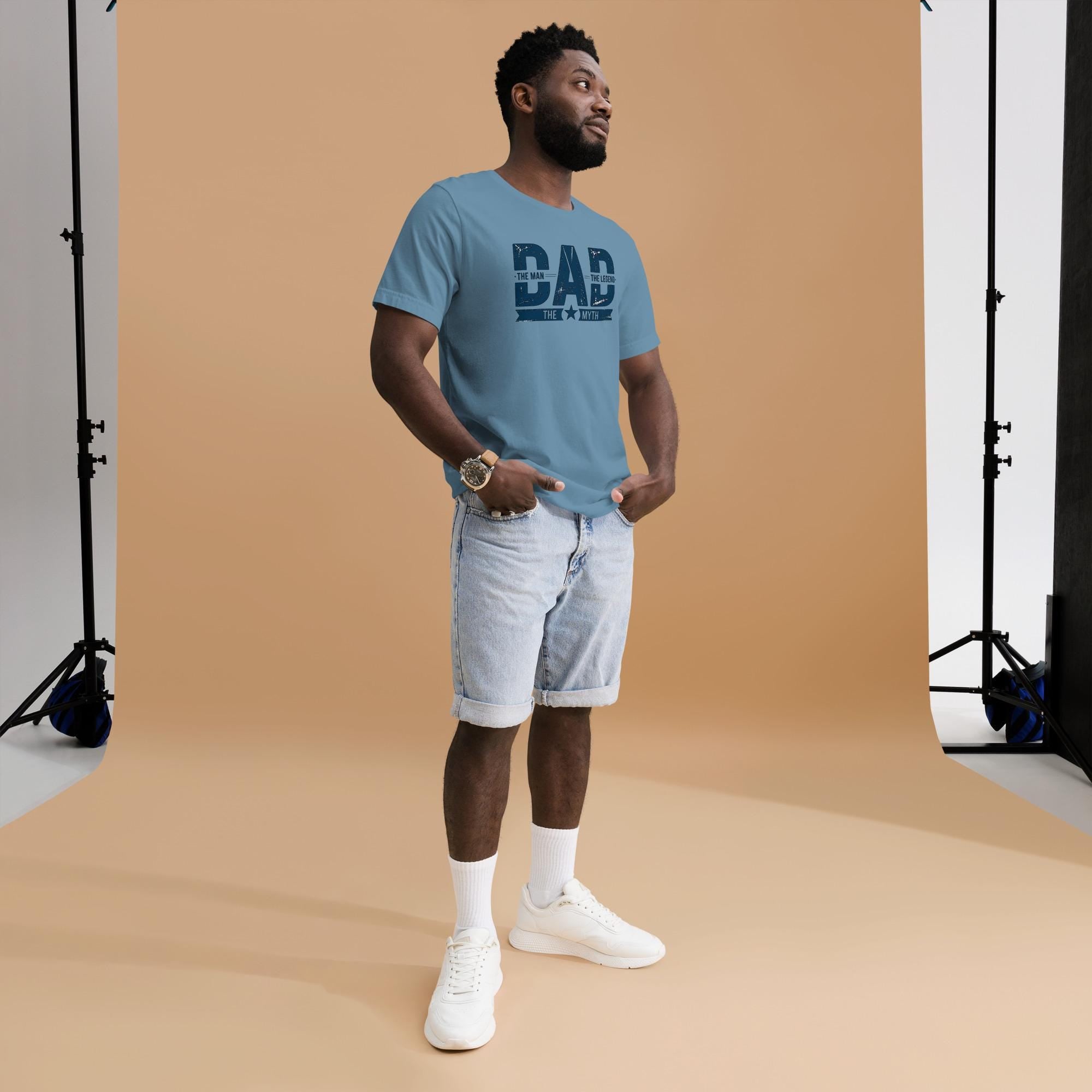 Dad The Man The Legend The Myth T-Shirt, Father's Day Gift