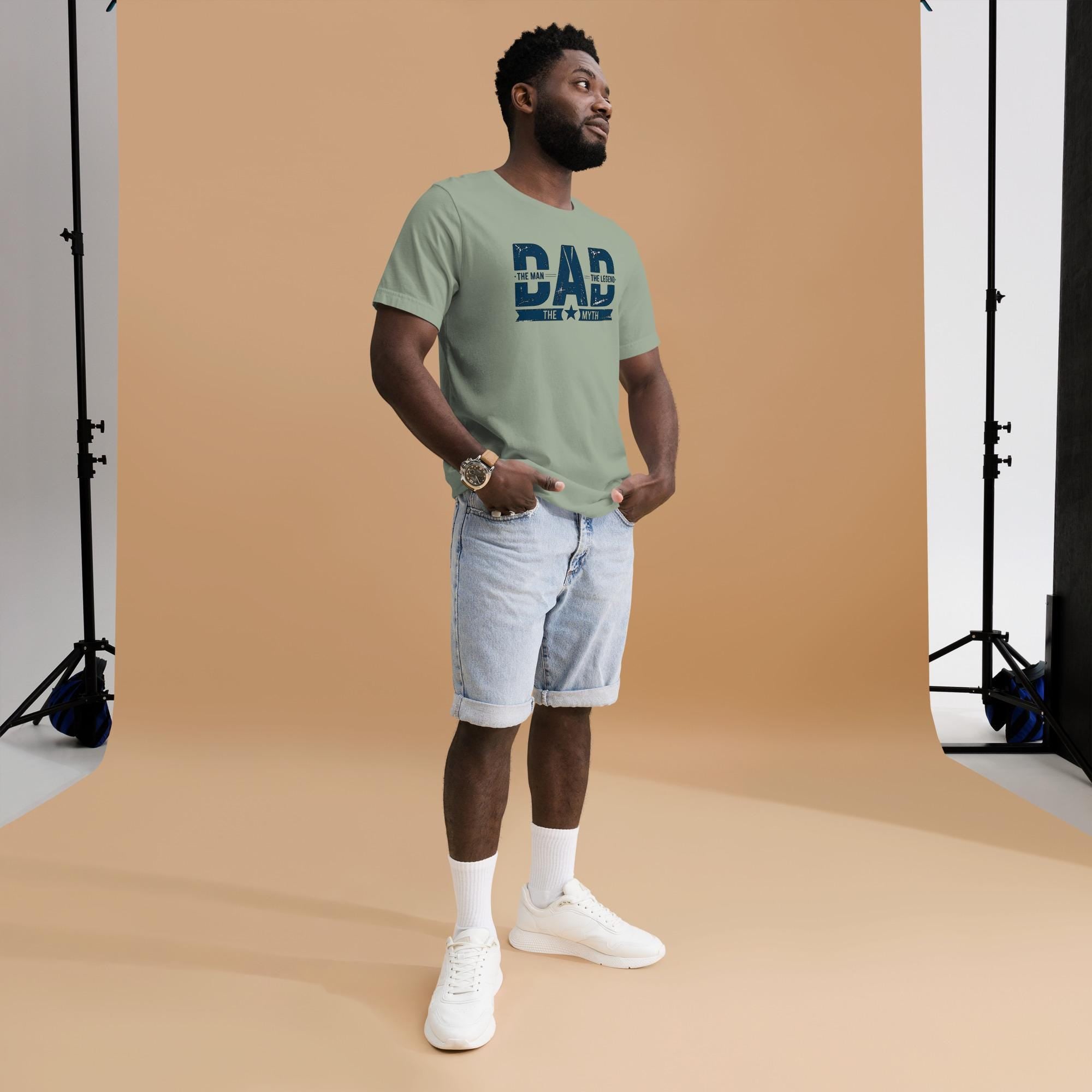 Dad The Man The Legend The Myth T-Shirt, Father's Day Gift