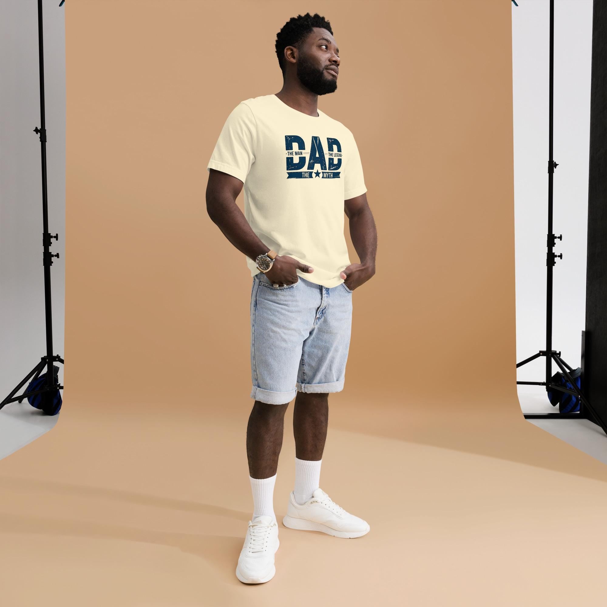 Dad The Man The Legend The Myth T-Shirt, Father's Day Gift