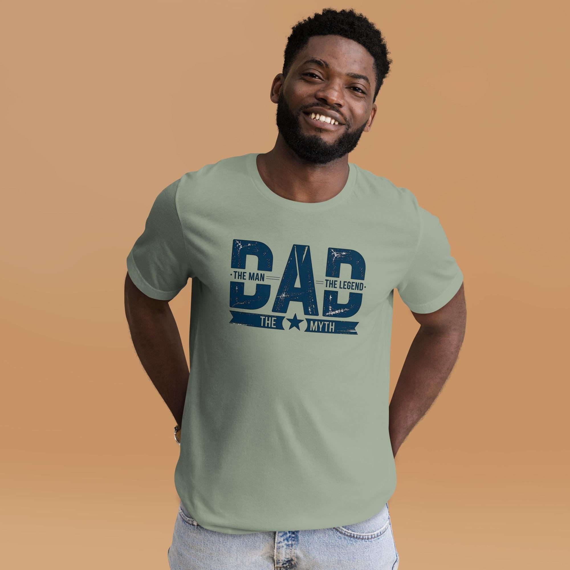 Dad The Man The Legend The Myth T-Shirt, Father's Day Gift