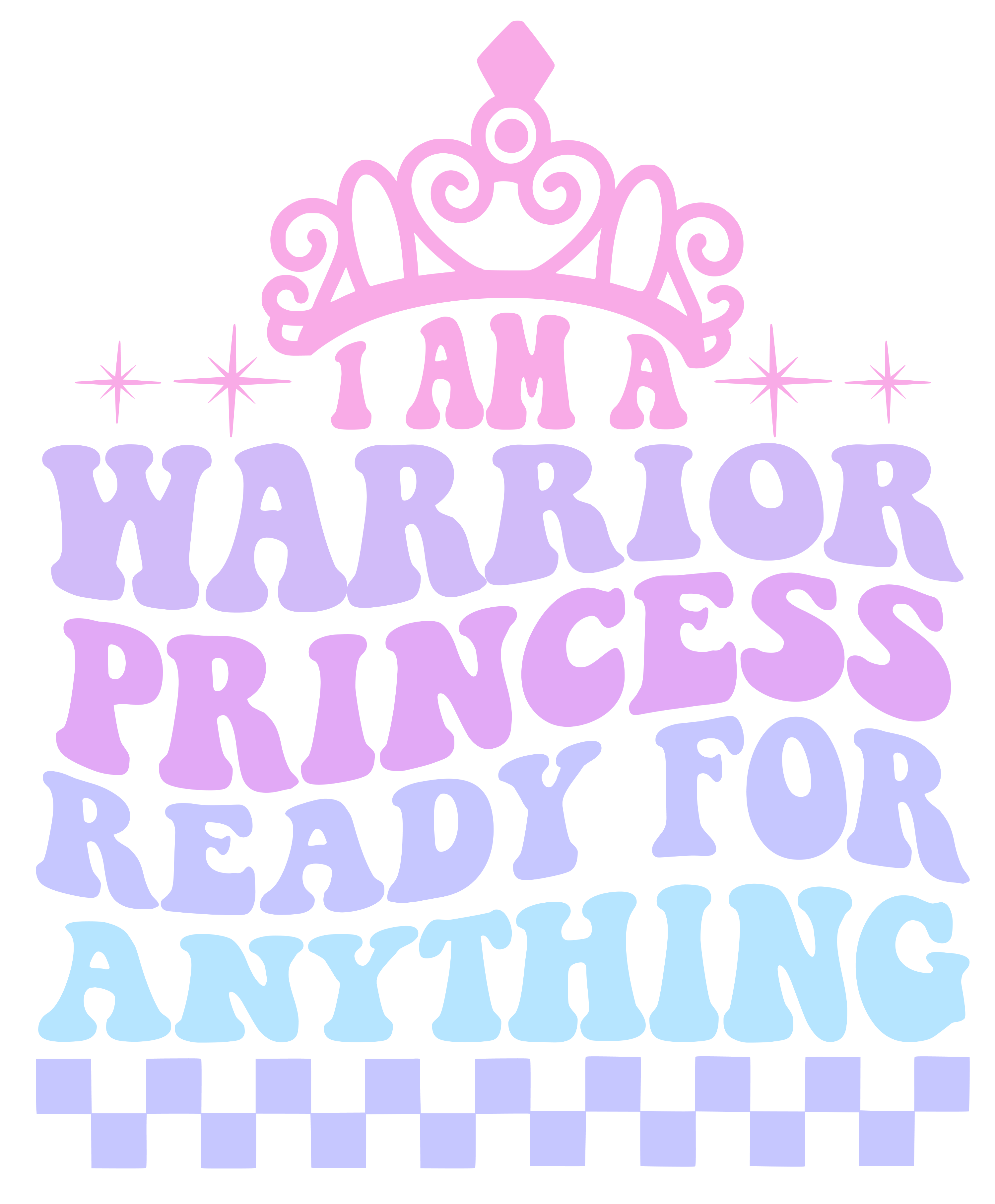 For moms who want something special: "I Am a Warrior Princess Ready for Anything" baby bodysuit. Soft fabric, beautiful design, and an inspiring message.