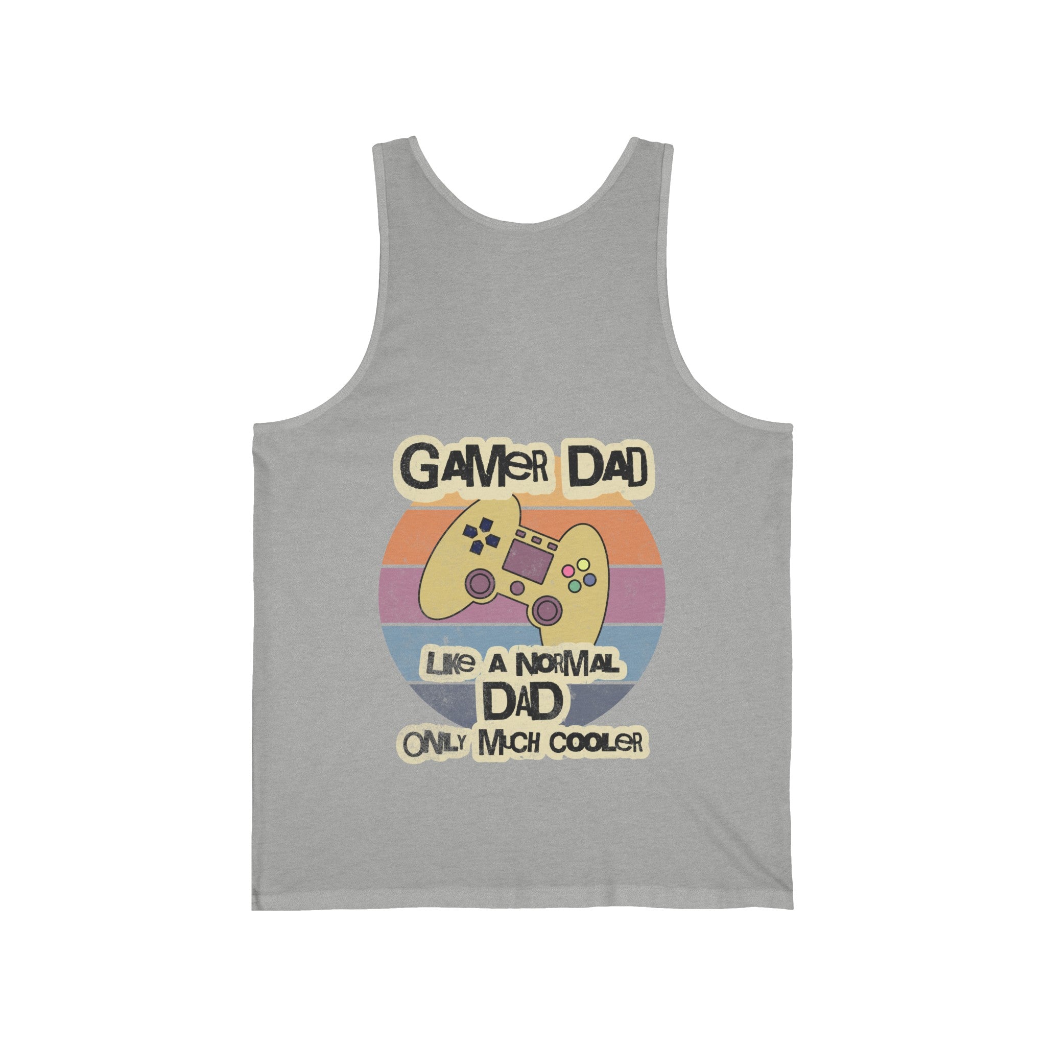 Unisex Jersey Tank. Gamer Dad