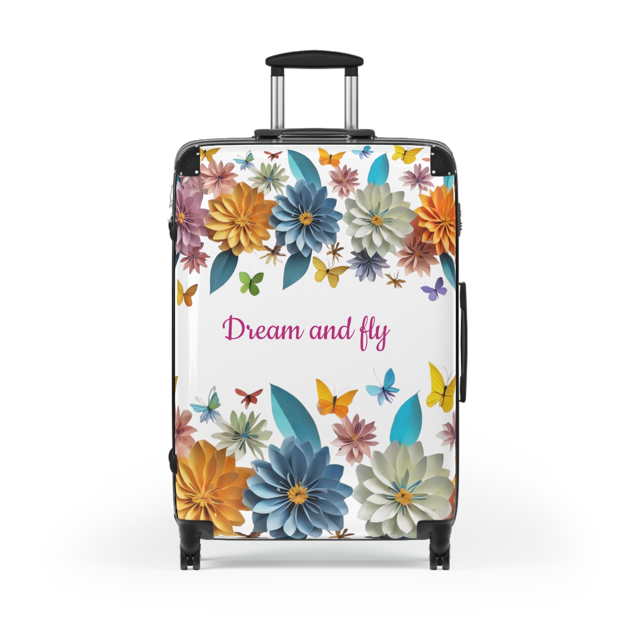 Suitcase dream and fly