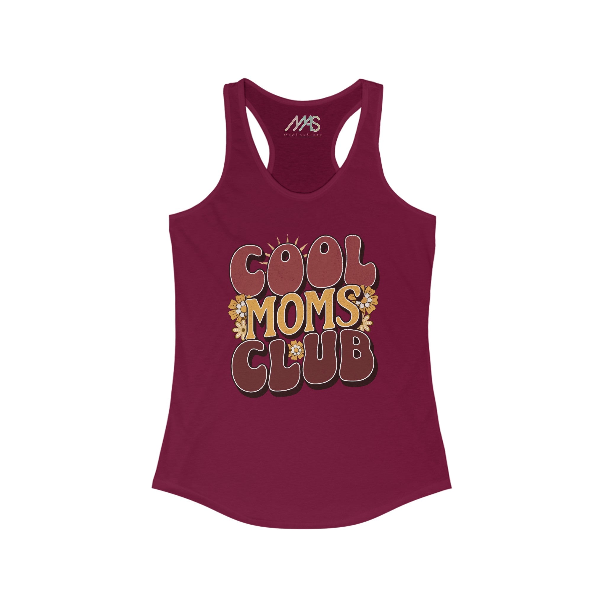 Women's Ideal Racerback Tank. Cool mom´s club