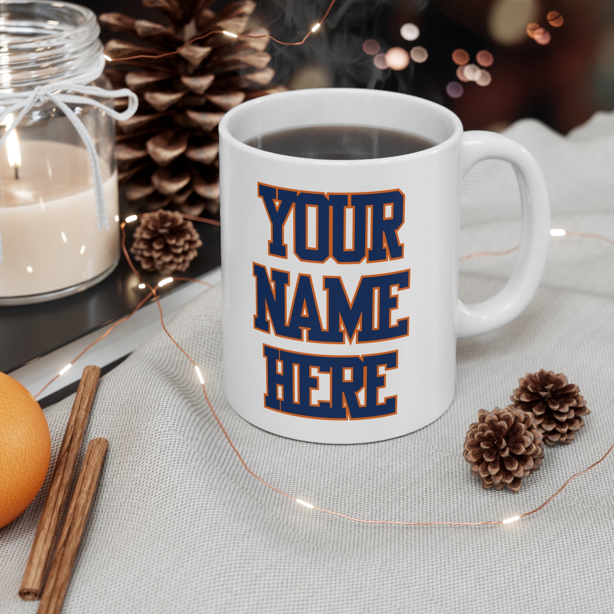 12 oz Ceramic Mug: Custom Houston Astros Design