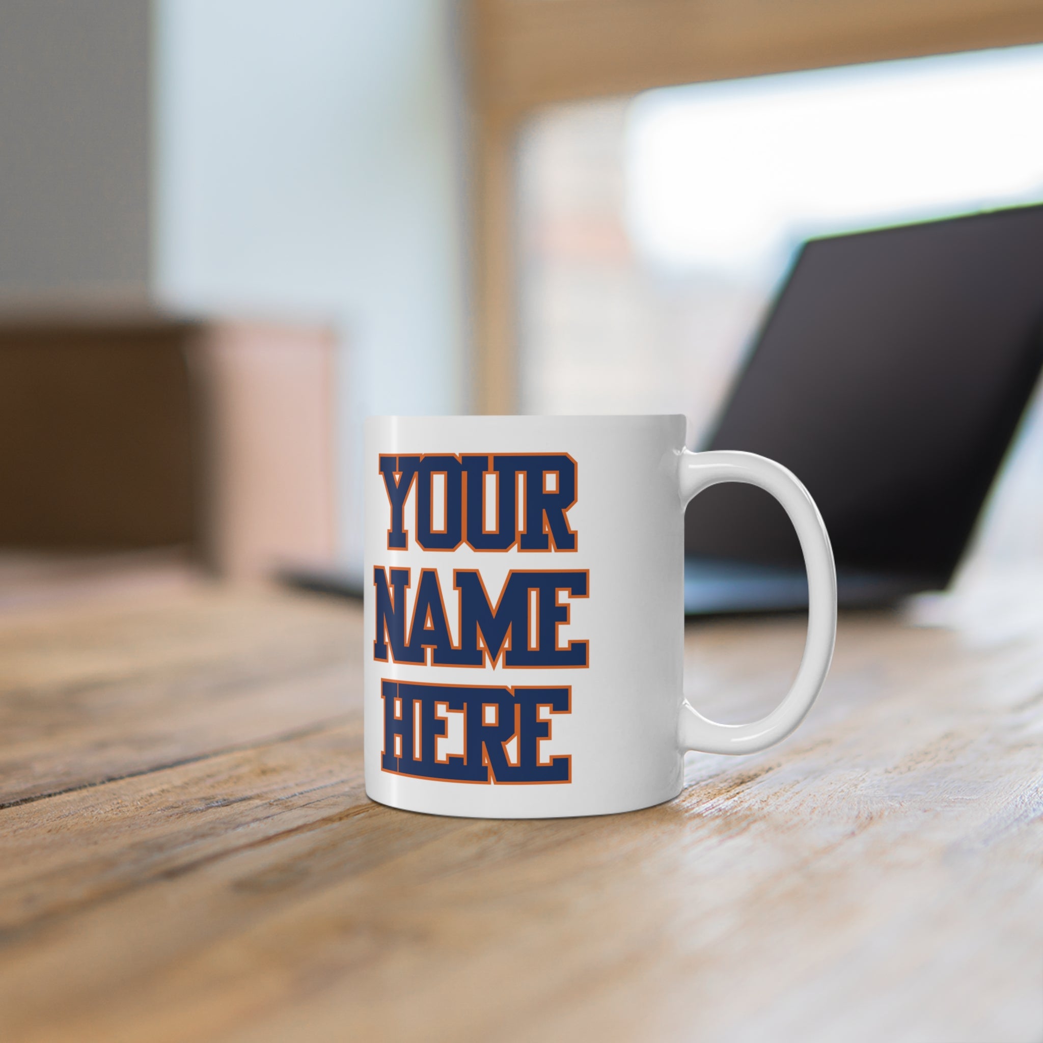 12 oz Ceramic Mug: Custom Houston Astros Design