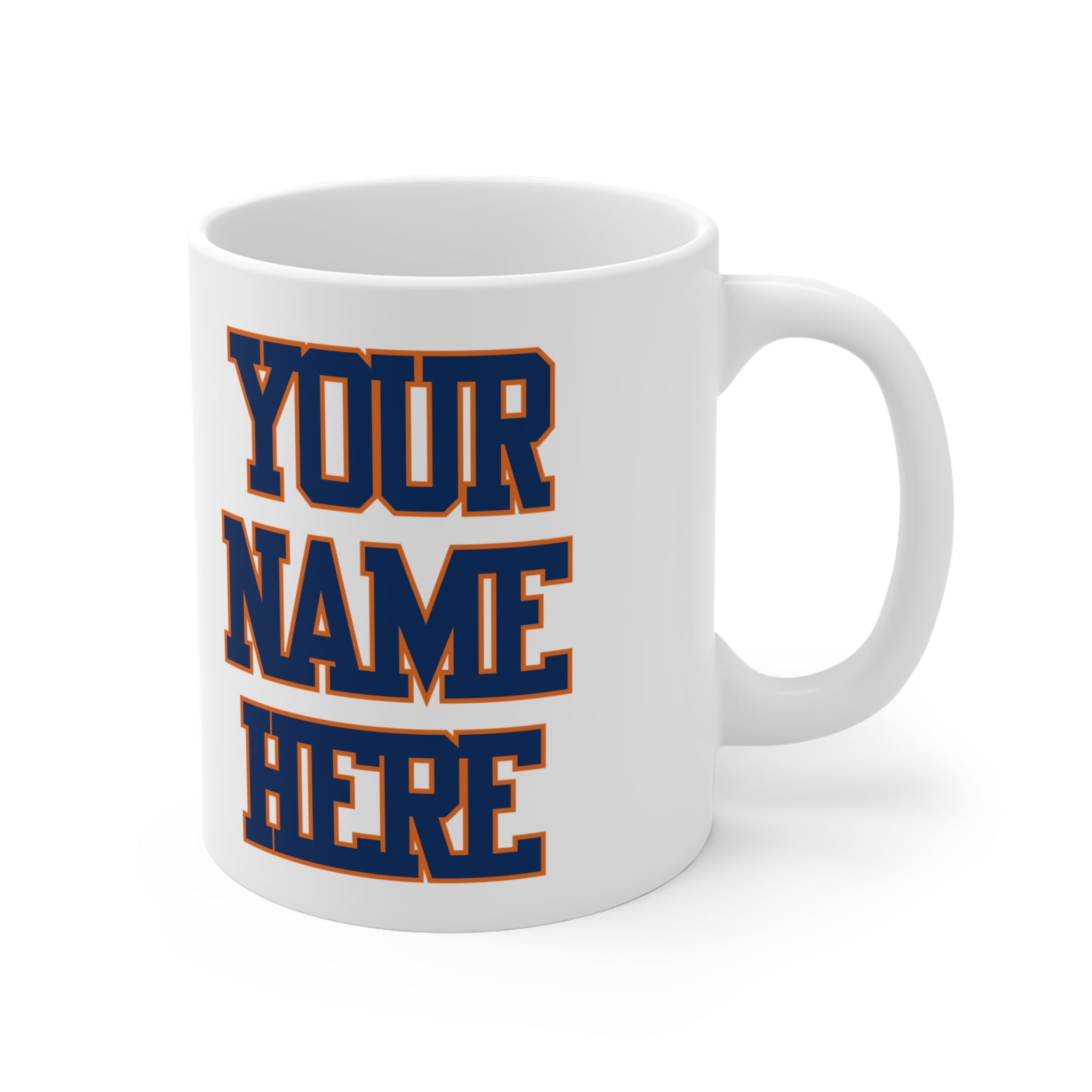 12 oz Ceramic Mug: Custom Houston Astros Design