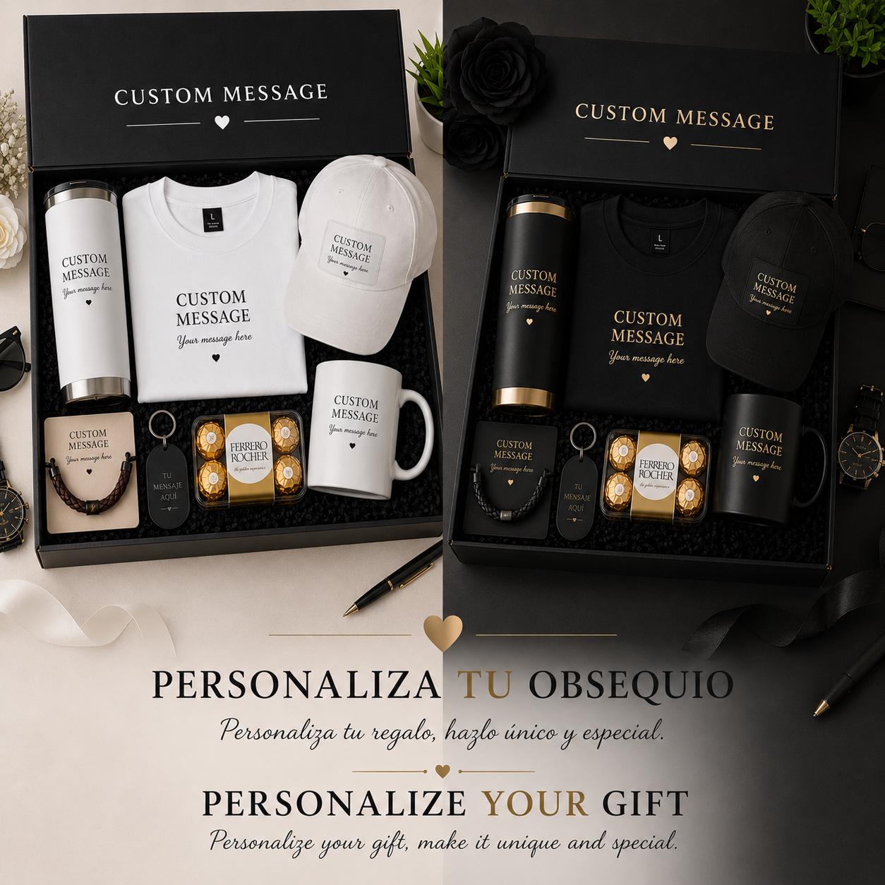 First Time Dad Gift Box | Tumbler, T-Shirt, Cap, Mug, Keychain, Chocolates