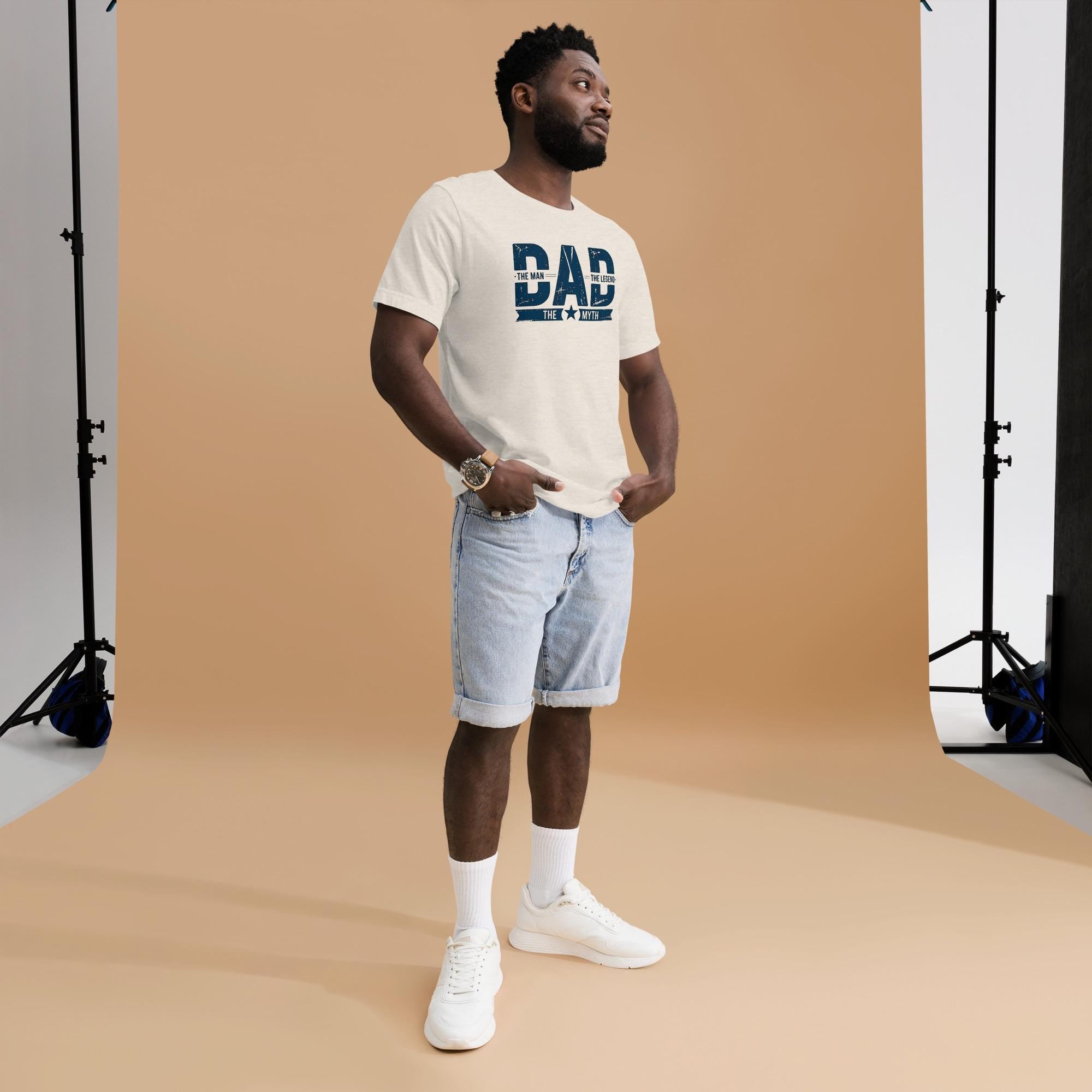 Dad The Man The Legend The Myth T-Shirt, Father's Day Gift