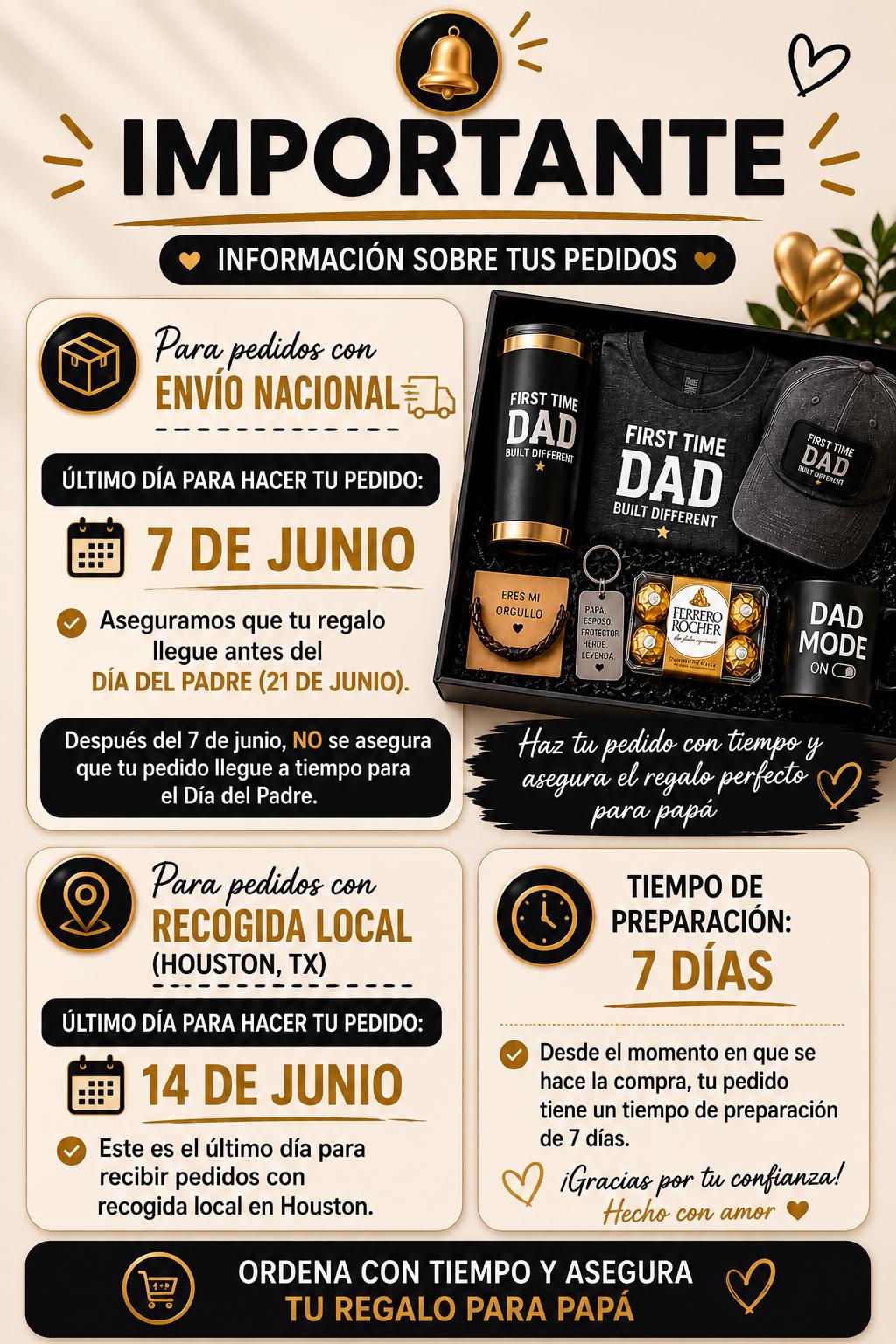First Time Dad Gift Box | Tumbler, T-Shirt, Cap, Mug, Keychain, Chocolates