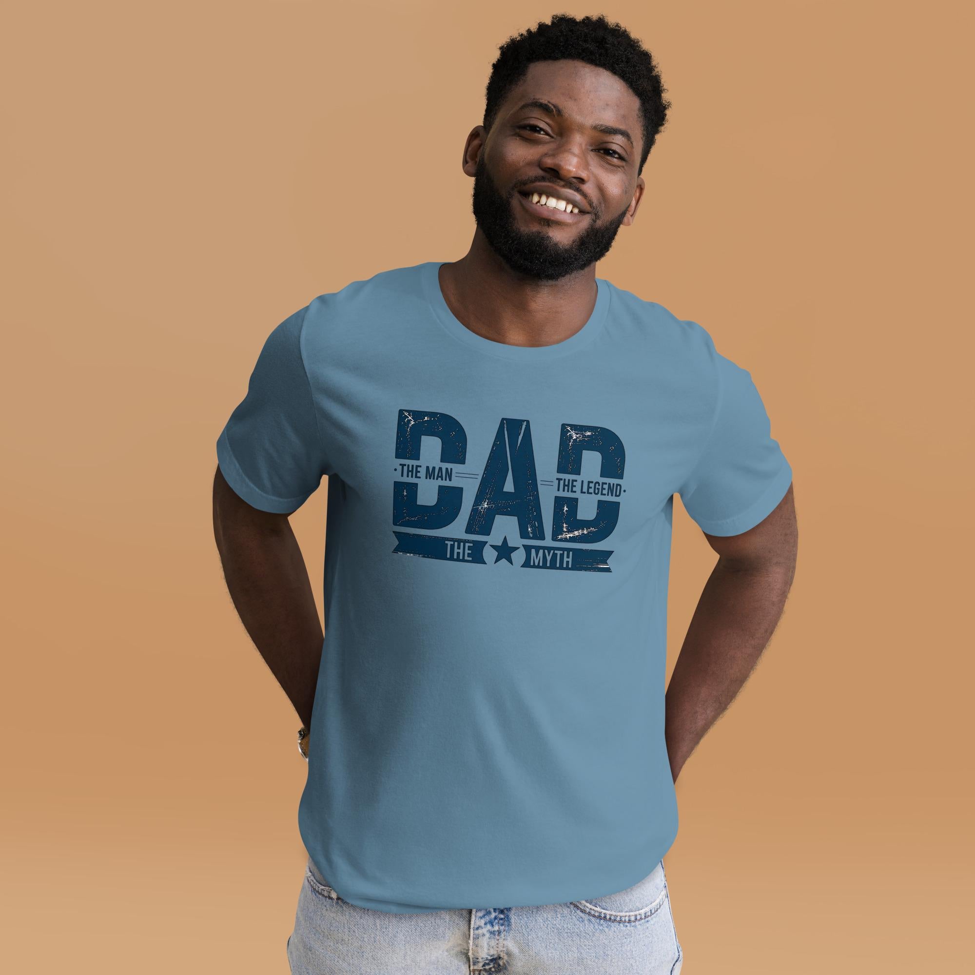 Dad The Man The Legend The Myth T-Shirt, Father's Day Gift